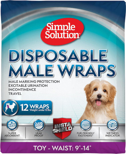 Simple Solution Dog Panties XSmall 22.5 - 35cm 12pcs
