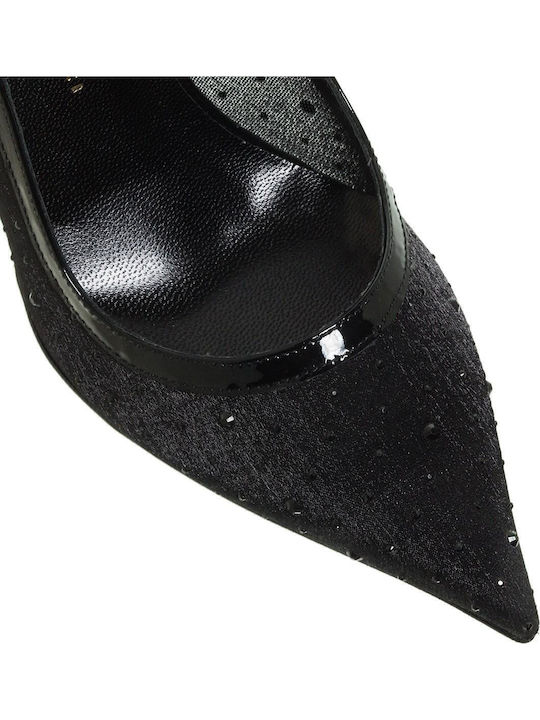 Токчета с каишка Черен