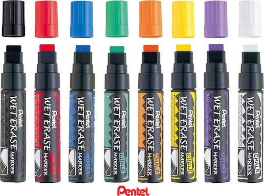 Pentel Marker Yellow Liquid Chalk for Porcelain and Glass