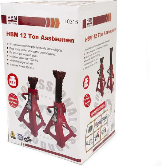 Tripod Vehicle Support Stand 3t Mammuth
