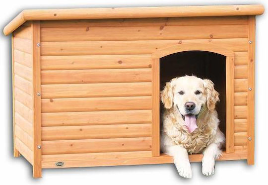 Kerbl Dog House Large Dog House Wooden Outdoor Brown 116x76x82cm