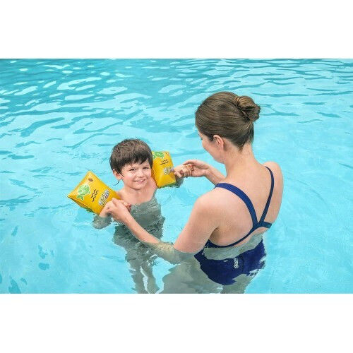 Bestway Schwimmflügel aus Vinyl 25cm. Gelb Sicher Schwimmen