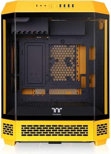 Thermaltake The Tower 600 Gaming Middle Tower Carcasă Calculator cu Fereastră Laterală Bumblebee