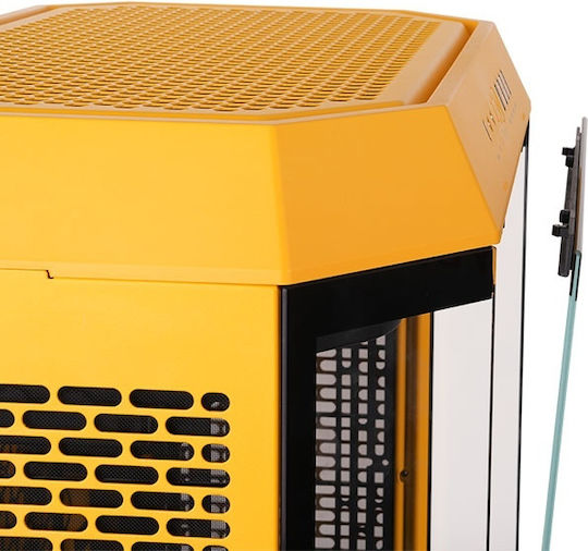 Thermaltake The Tower 600 Gaming Middle Tower Carcasă Calculator cu Fereastră Laterală Bumblebee