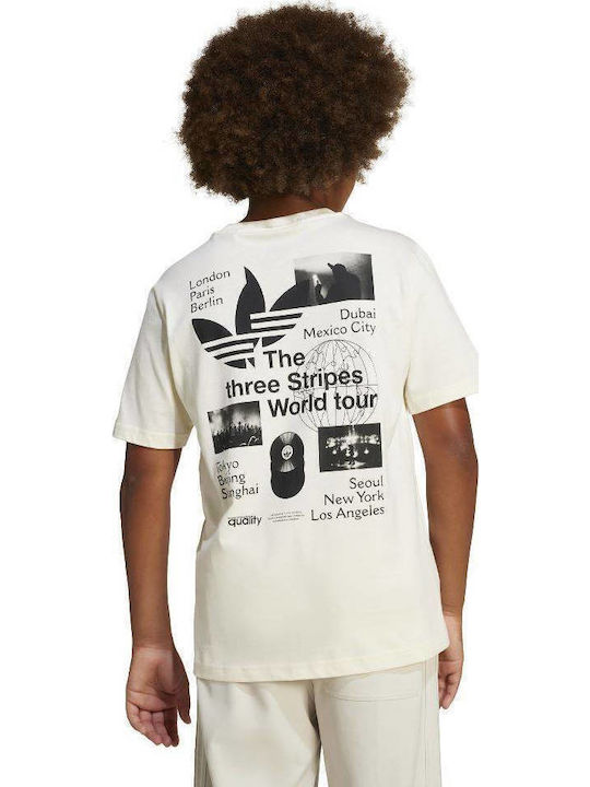 Tricou pentru copii Cream Hero