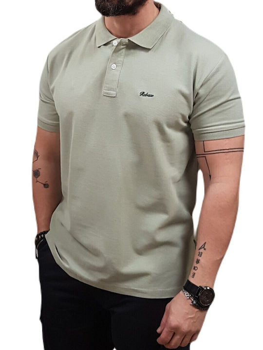 Rebase Polo Bluza Verde Soft