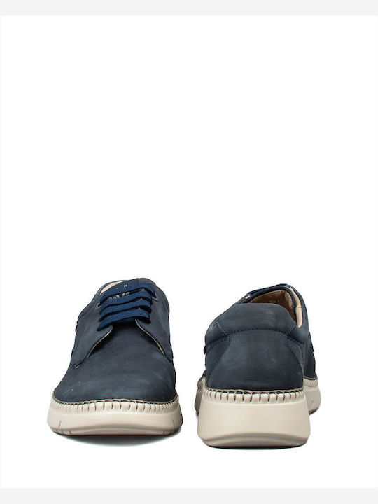 Callaghan Men's Leather Casual Shoes Blue