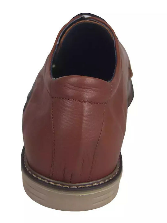 Leder Herren Freizeitschuhe Tabac Braun