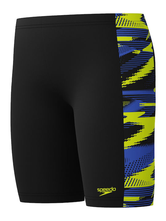 Speedo Hyperboom Panel Costum de baie pentru copii Bruiaj Yellow