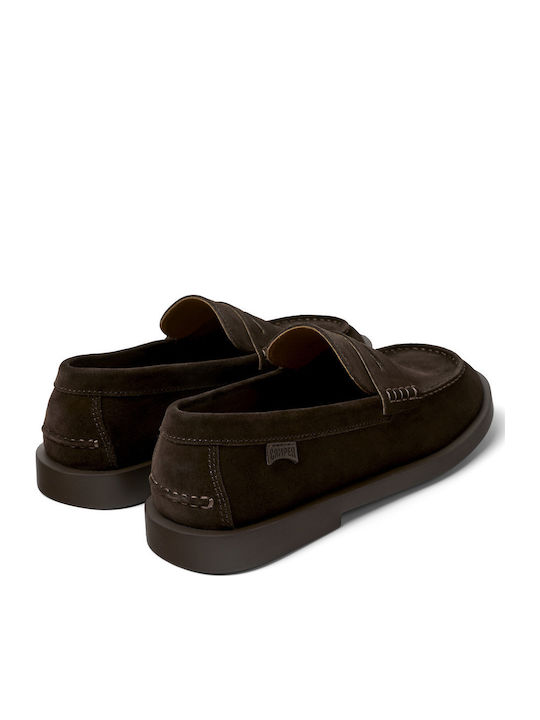 Men's Leather Moccasins Brown