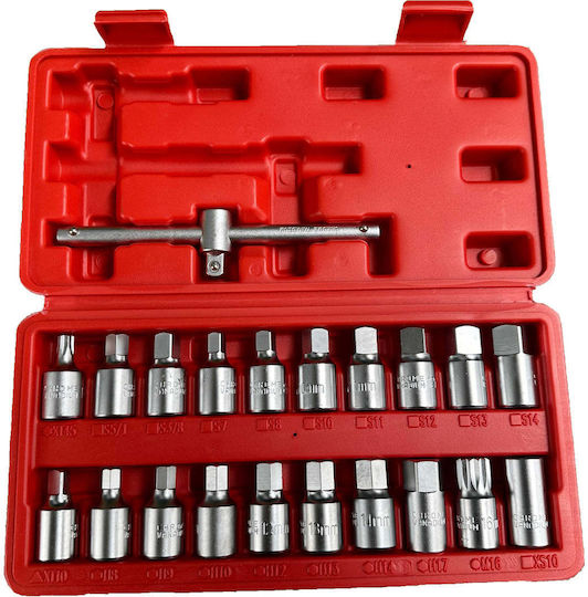 Σετ Καρυδάκια Κάρτερ Λαδιού 21 Τμχ Gebo Tools