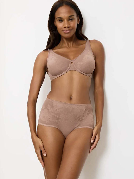 Wild Rose Sensation Minimizer Minimizer Bra Chocolate Mousse