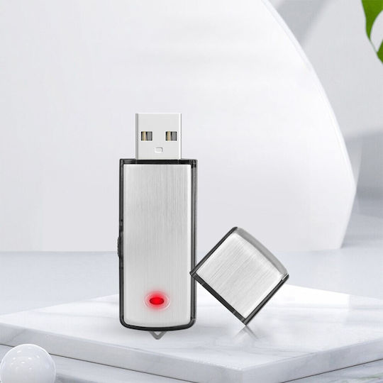 Dispozitiv de Supraveghere Argintiu Cu Capacitate de 16GB