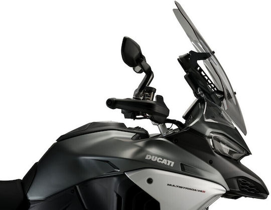Puig Touring Motorcycle Windshield & Windscreen Transparent Visor for Ducati Multistrada 20728W