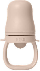 Bibs Silicone Baby Feeder for 4+ months Pink