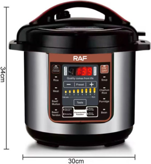 Raf Multi-Function Cooker 12lt 1600W Blue
