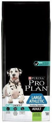 Pro Plan OptiDigest 14kg Hrană Uscată pentru Câini Adulţi de Rase Mari cu Orez, Miel, Pește și Păsări de curte