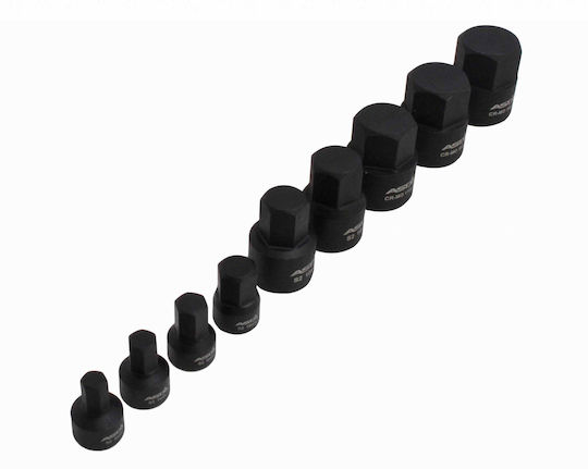 Σετ Καρυδάκια Άλλεν-allen Εξαγωνικά 1/4" 3/8" 6-19mm9τμχ