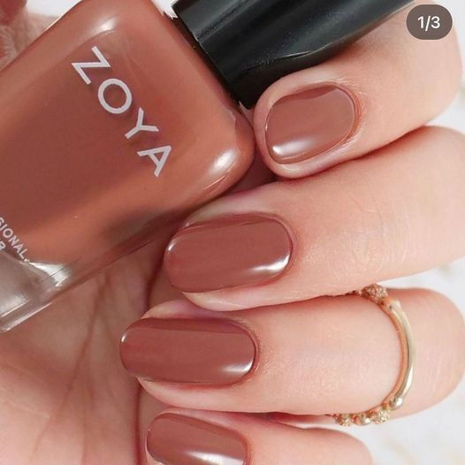 Zoya Glossy Long Lasting Nail Polish Quick Dry Brown 15ml