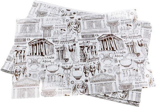 Greece Φύλλο Κραφτ 45gr Λευκό 35x50cm 1kg 120τμχ