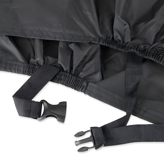 Husă de protecție bicicletă motocicletă scuter Newevo impermeabilă 200cm X 110cm X 70cm se potrivește pentru 2 biciclete 26-29 inch negru