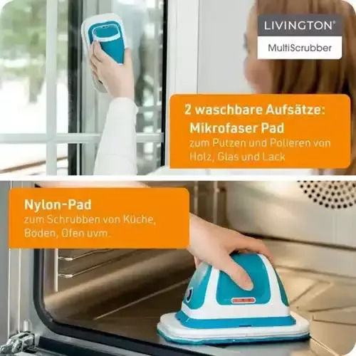 Multifunctional Cleaning Device for Every Surface Battery – Blue