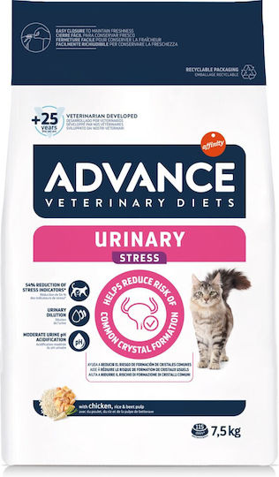 Advance Dry Food Diet for Cats with Sensitive Urinary 7.5kg