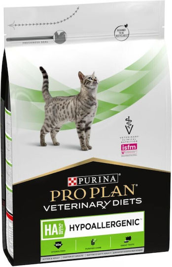 Pro Plan Veterinary Diets Hypoallergenic Ξηρά Τροφή για Ενήλικες Γάτες με Ρύζι / Χοιρινό 3.5kg