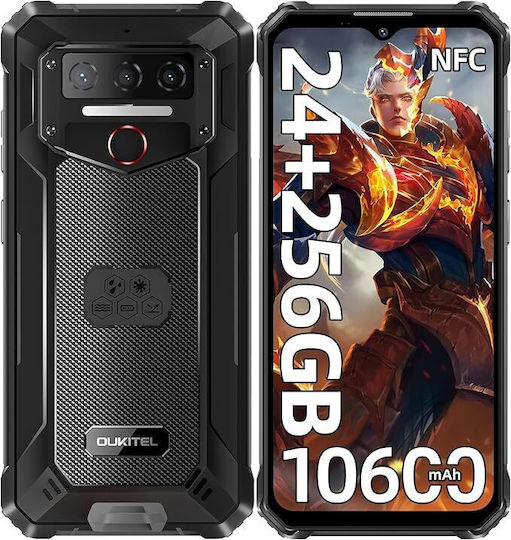 Oukitel WP23 Plus Dual-SIM (8GB/256GB) Widerstandsfähig Smartphone Schwarz