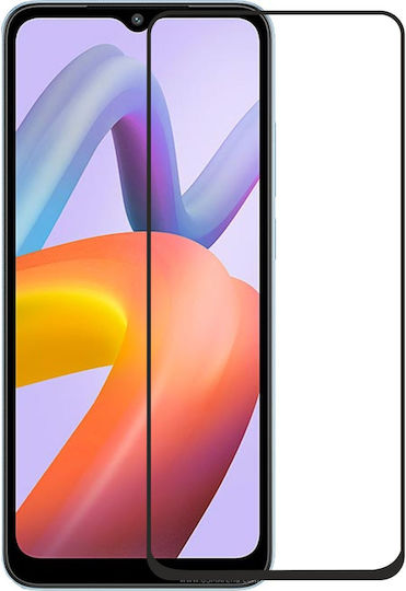 3D Full Face Tempered Glass Black (Redmi A1 / A1+ / A2 / A2+)