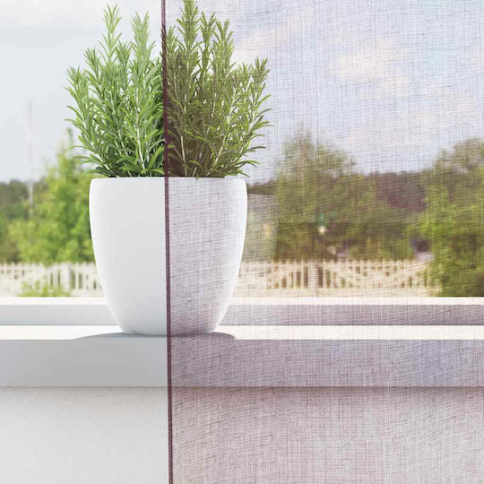 vidaXL vidaXL Vorhänge Fenster mit Bleistiftfalten Lila 140x245cm