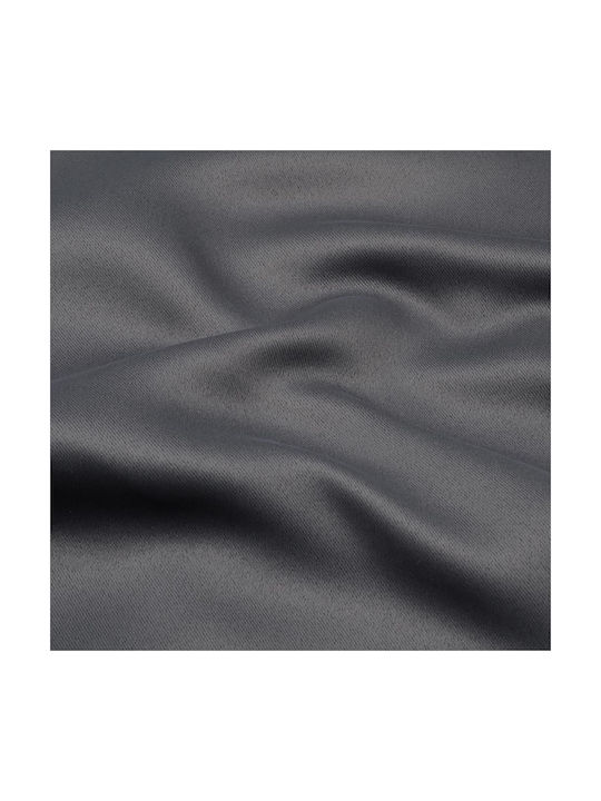 Κουρτίνα Παραθύρου με Τρουκς S-F Notte Anthracite 135x180εκ.