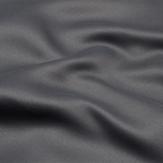 Κουρτίνα Παραθύρου με Τρουκς S-F Notte Anthracite 135x180εκ.