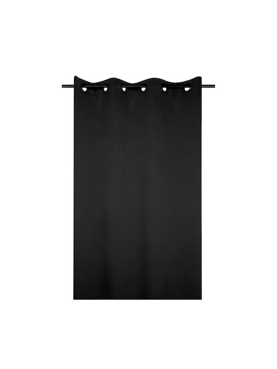 Blackout Curtain with Grommets S-F Notte Noir 140x280cm
