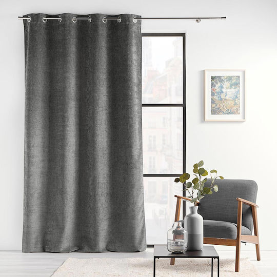 Atmosphera Mit Grommet Graue Vorhänge 140x240cm