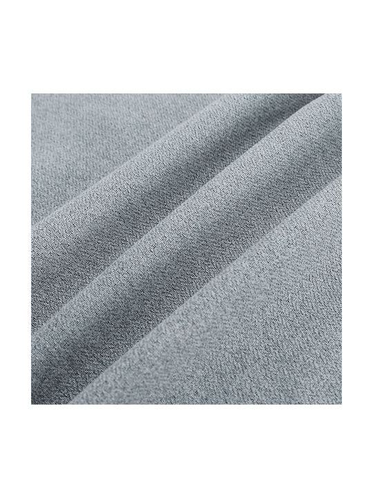 Viokarpet Verdunkelungsvorhang mit Grommets D. Grau 140x265cm