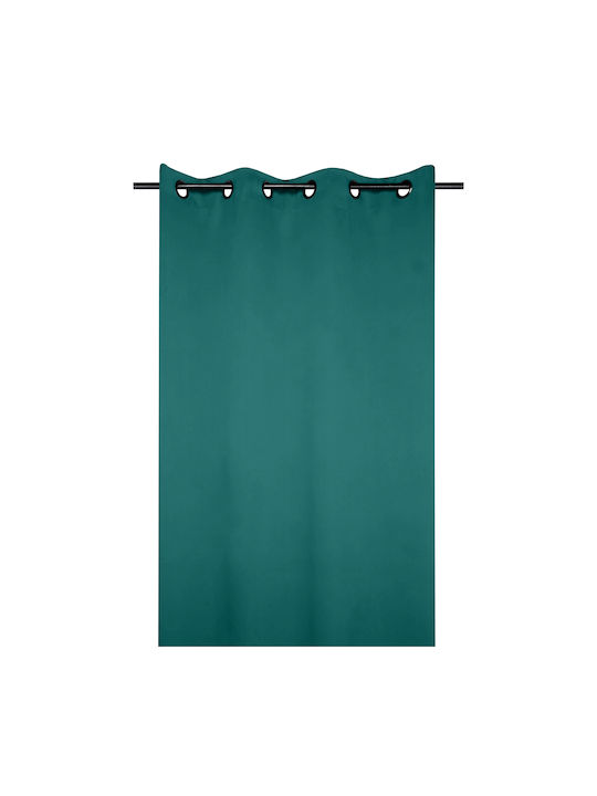 Blackout Curtain with Grommets S-F Notte Emerald 140x280cm
