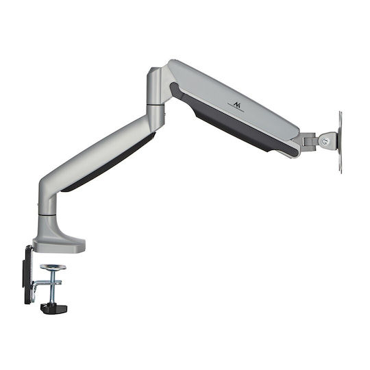 Maclean Energy Stand Desk Mounted Monitor up to 45" with Arm (MC-969)
