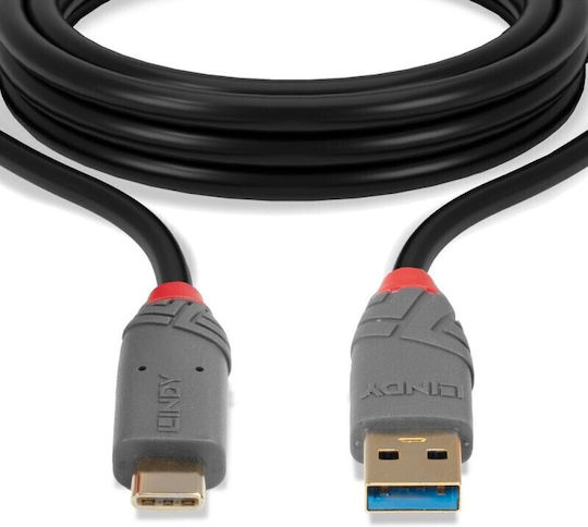 Lindy USB 2.0 Cable USB-C Male - USB-C 15W PD Black 3m