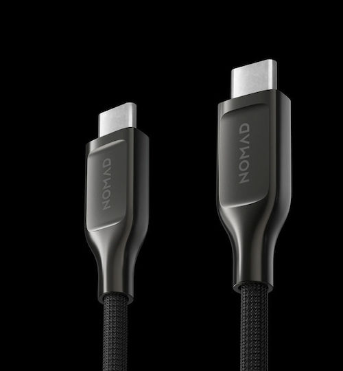Nomad Kevlar Regular USB 2.0 Cablu USB-C bărbătesc - USB-C 240W Negru 1.5m