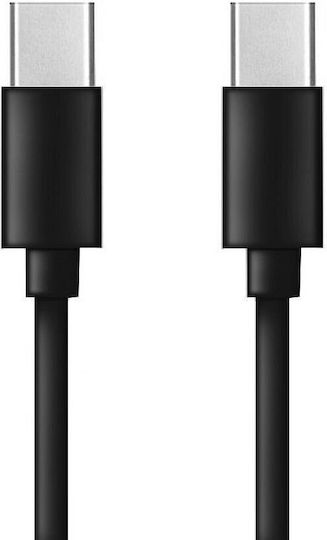 iSelf USB 2.0 Cable USB-C male - USB-C 60W PD Μαύρο 1m C296