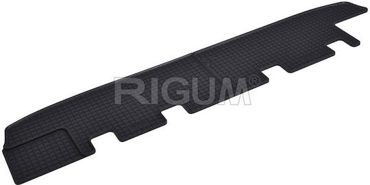 Rubber Floor Mats Compatible with Renault Trafic II X82 2nd Row Without Heating 2pcs