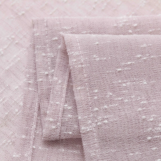 My Home Luxury Curtain with Grommet A6023-27 Pink 270x290cm