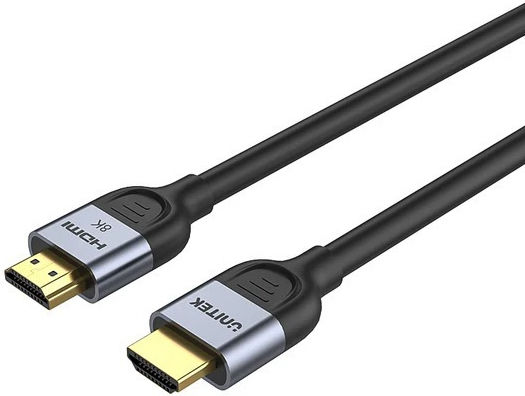 Unitek HDMI 2.1 Ultra High Speed 48Gbps 4K 120Hz HDR VRR Cable HDMI Male - HDMI Male 2m Black