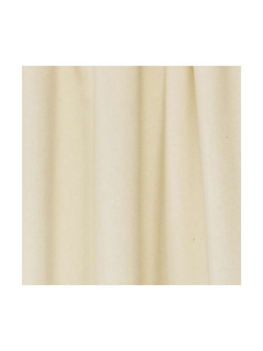 Decocraft Vorhang mit Bleistiftfalten Basic Ecru 140x270cm