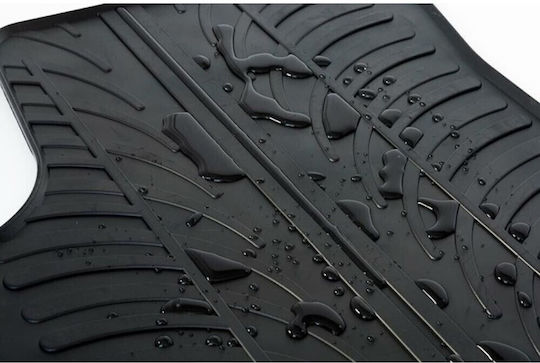 Gledring Σετ Μπροστινά και Πίσω Πατάκια 4τμχ για Renault Scenic 2003-2009 Μαύρα