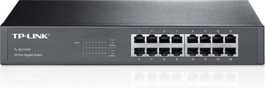 TP-LINK TL-SG1016D v12 Unmanaged L2 Switch με 16 Θύρες Ethernet