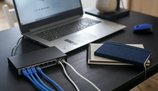 Extralink Perses Unmanaged L2 PoE+ Switch με 8 Θύρες Gigabit (1Gbps) Ethernet