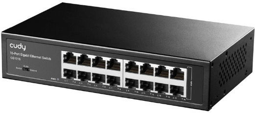 Cudy GS1016 Unmanaged L2 Switch with 16 Gigabit (1Gbps) Ethernet Ports