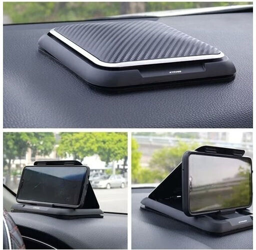 Xtrobb Car Mobile Mount with Anti-Slip Surface Black
